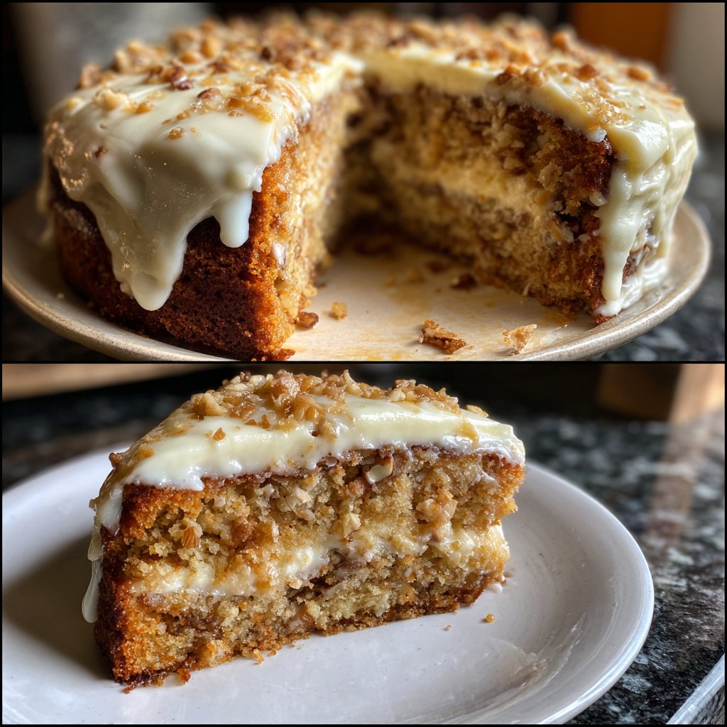 Geburtstagskuchen mit Vanillefrosting