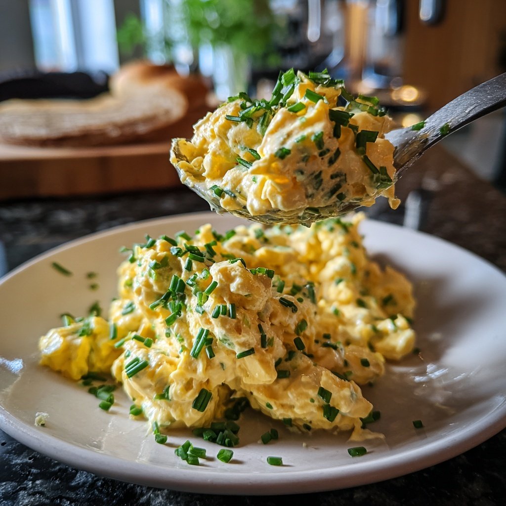 Schnell & Einfach 10-Minuten-Eiersalat mit Joghurt