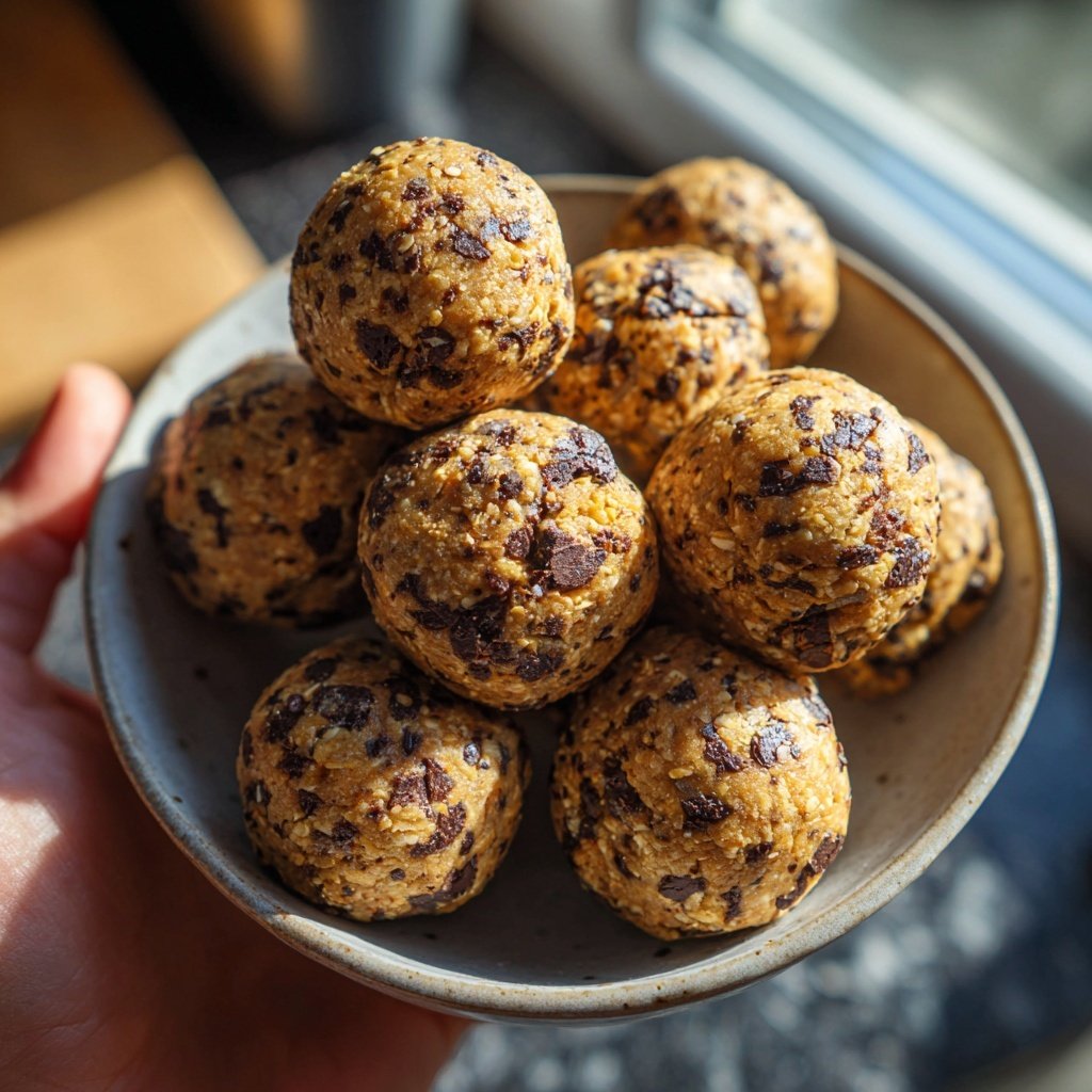 Protein Bällchen mit Proteinpulver