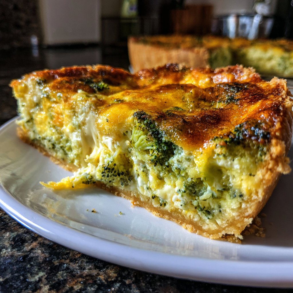 Brokkoli-Käse-Quiche