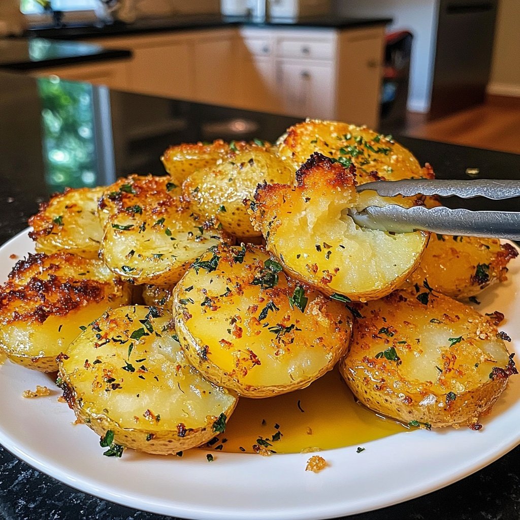 Ofenkartoffeln mit Zitronenschale