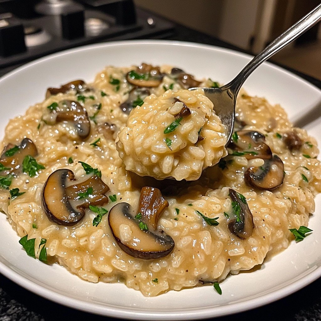 Risotto mit Champignons
