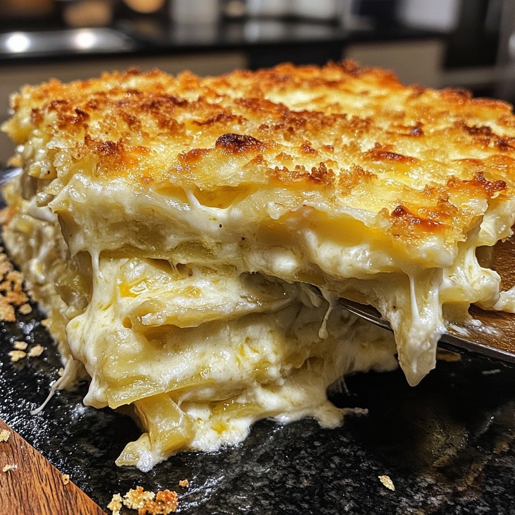 Kartoffelgratin mit Sahne