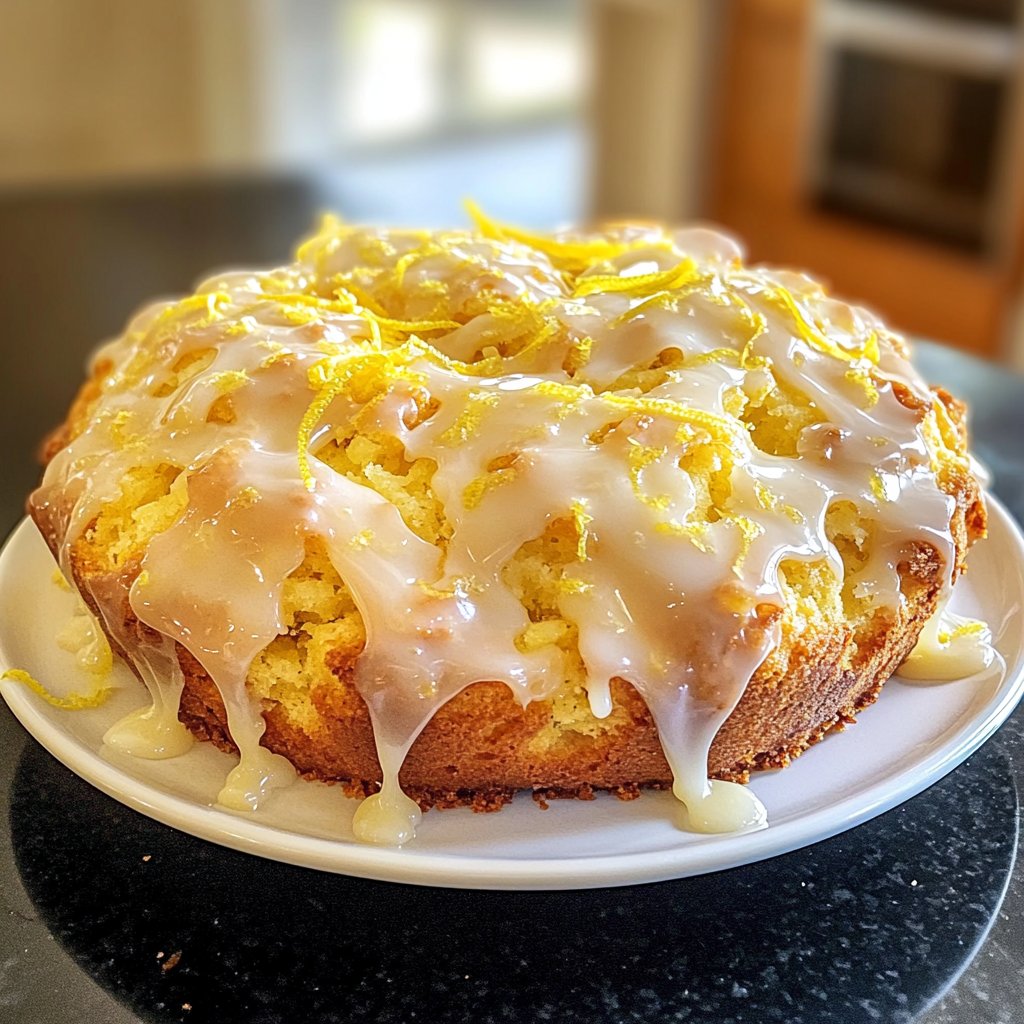 Zitronenkuchen einfach backen