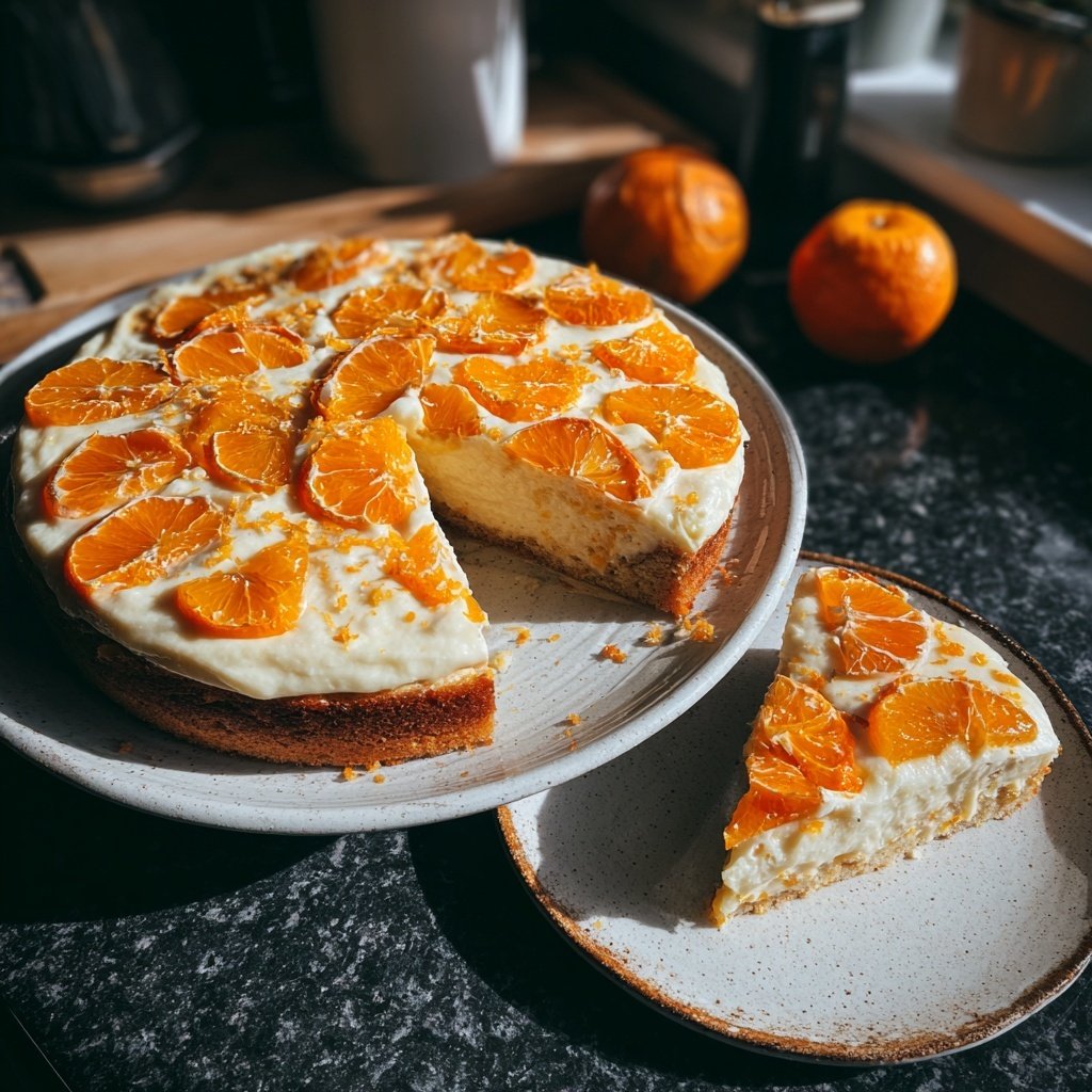 Karottenkuchen Mit Mandarinen