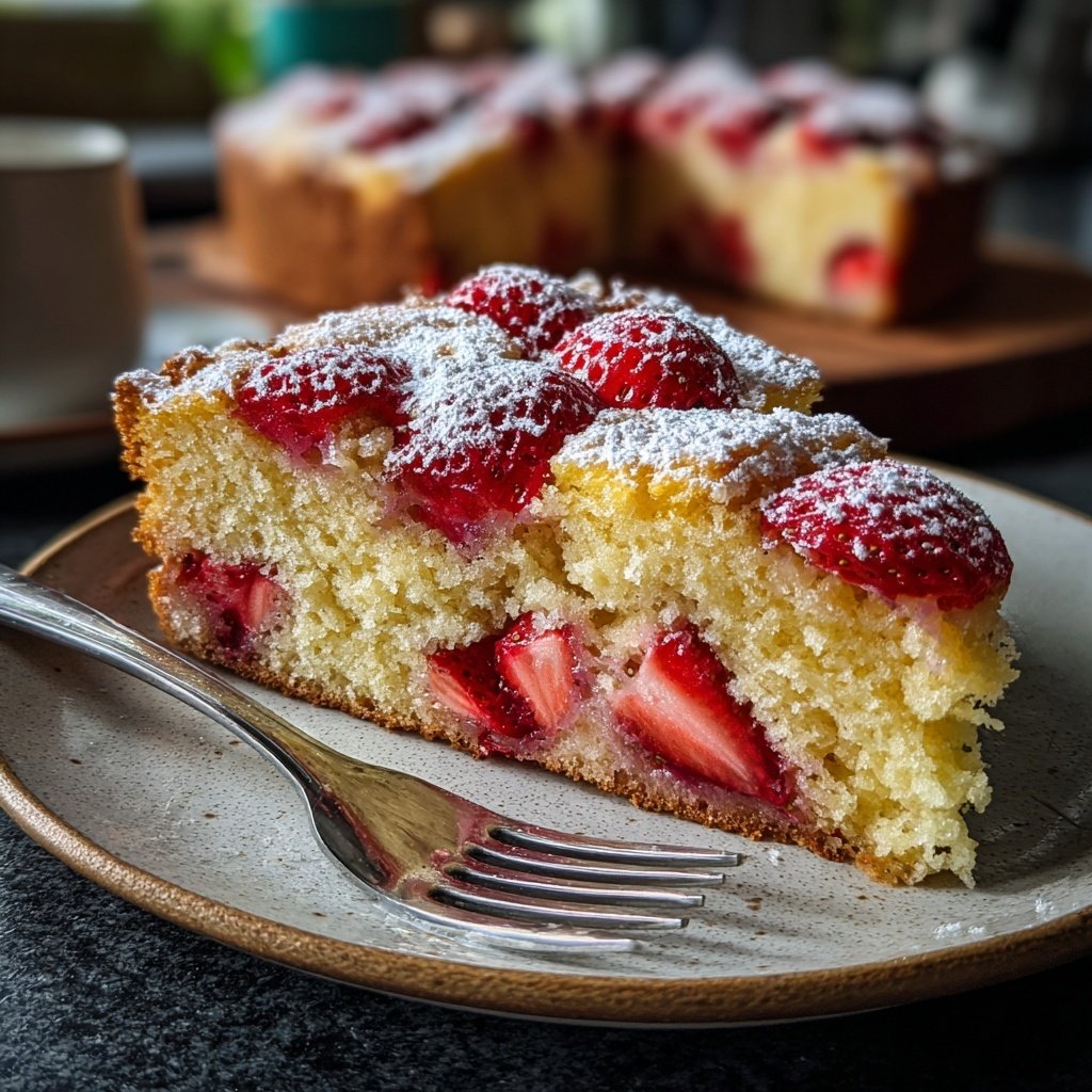 Erdbeerkuchen Ohne Butter