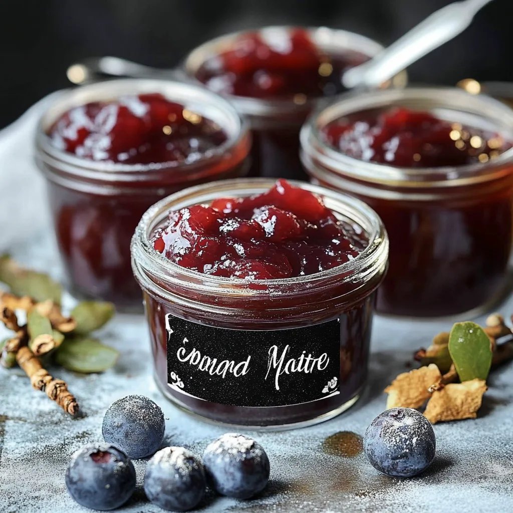 Weihnachtliche Marmelade