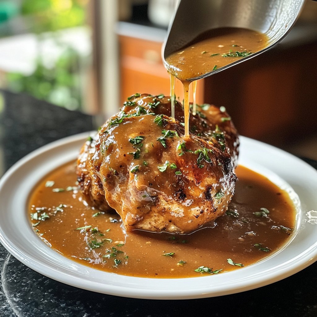 Crockpot Hähnchen mit Soße