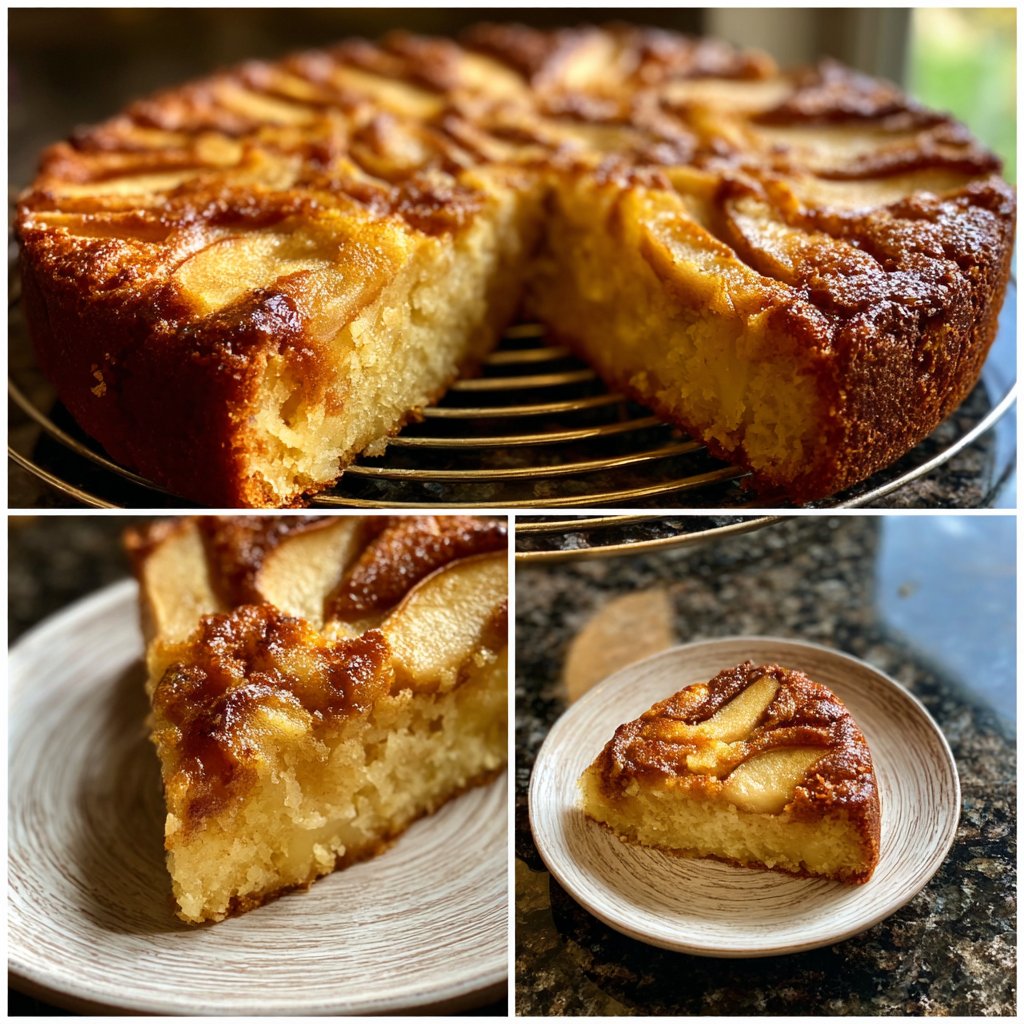 Kuchen mit Apfel und Zimt