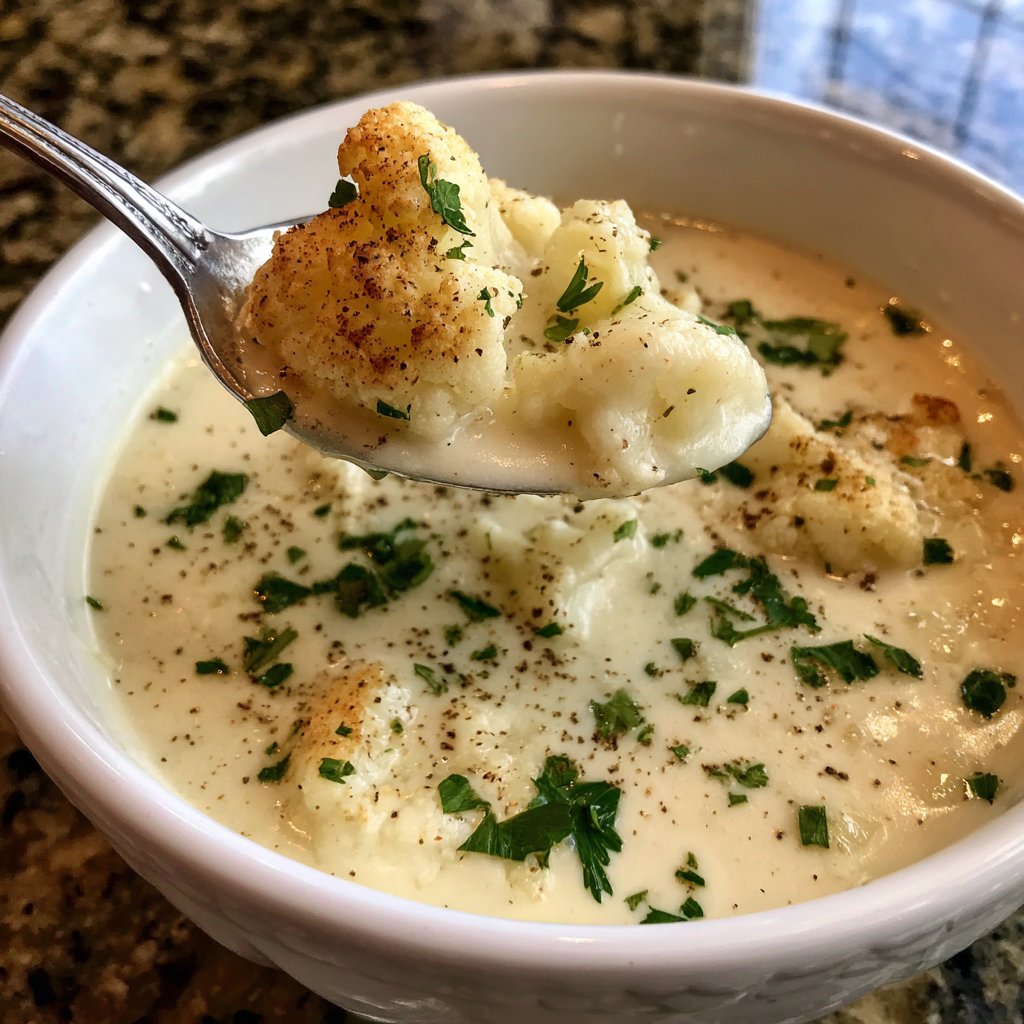 Blumenkohlsuppe für den Alltag